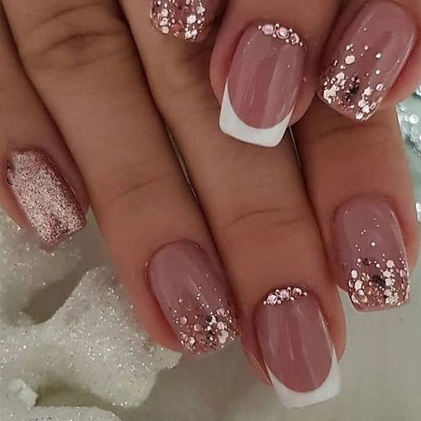 Glitter Glam French